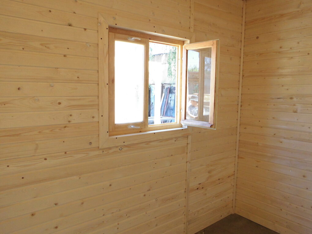 Бытовка р-р 4x2,45 вагонка, арт. 054 — изображение 7