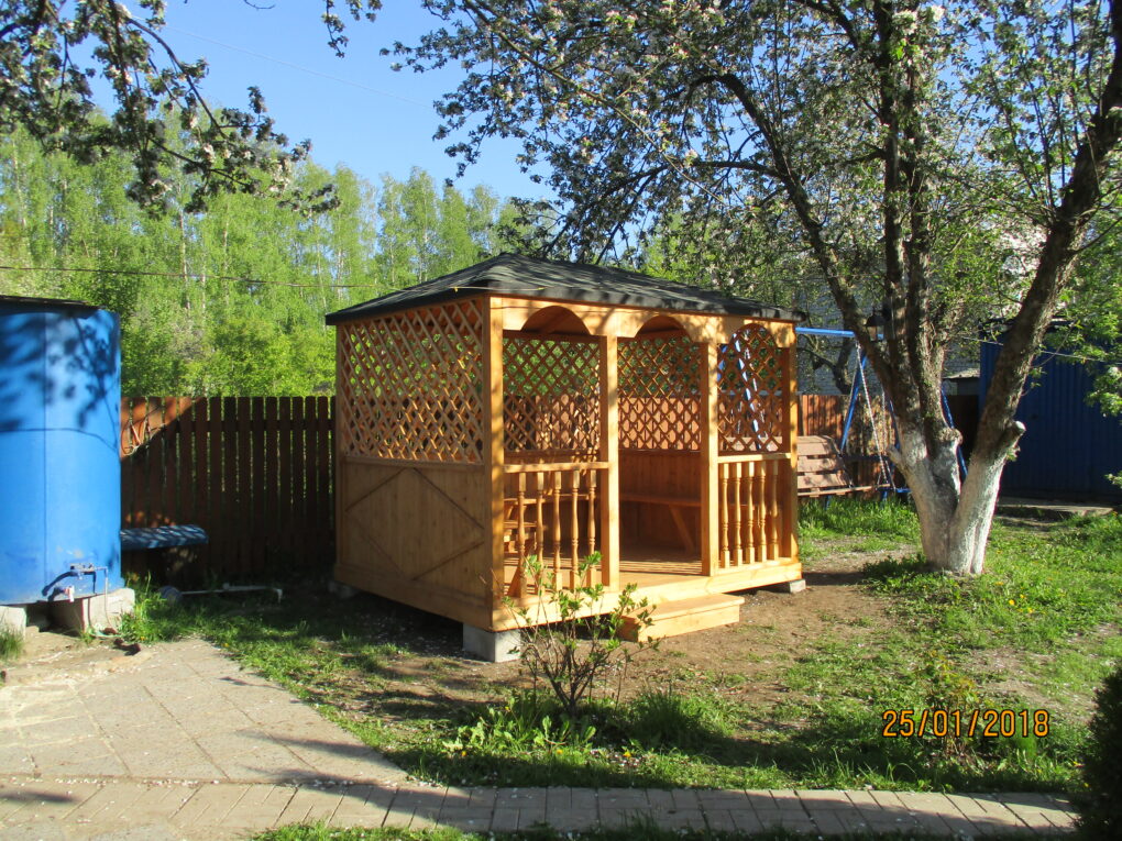 Беседка р-р 3x2 "Золотая осень" — изображение 2