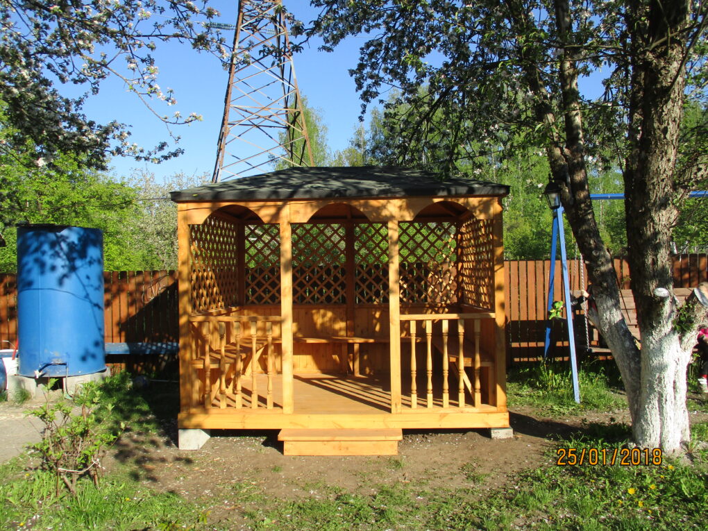 Беседка р-р 3x2 "Золотая осень" — изображение 3