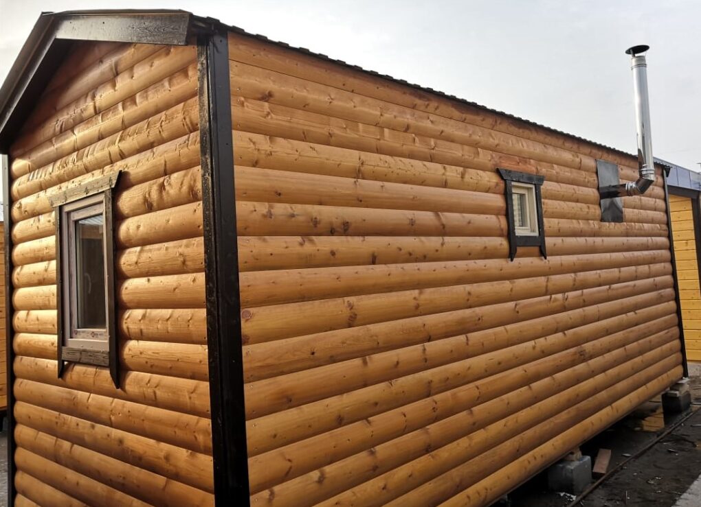 Баня под бревно р-р 6x2,4 "Пар для души-2" — изображение 4
